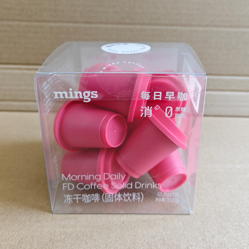 mings每日早咖冻干咖啡固体饮料(2.8g*12颗)添加梨果仙人掌提取物