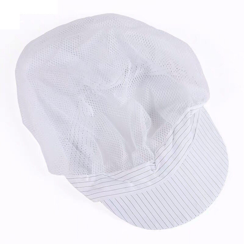 防静电帽子全网帽大工帽蓝色白色防尘帽工作帽劳保帽鸭舌帽静电帽,居家日用,头部防护用品,淘宝优惠券,粉丝福利购,淘宝优惠卷