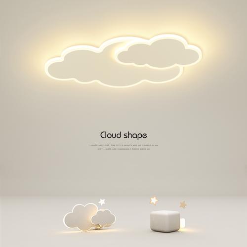 创意云朵儿童房卧室吸顶灯