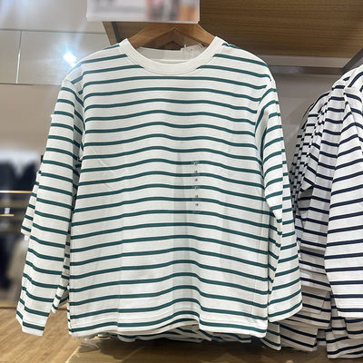 童装棉混纺圆领长袖T恤474833