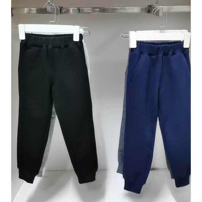 童装/男童/女童羊羔绒运动裤加绒加厚保暖冬季束脚裤长裤松紧腰