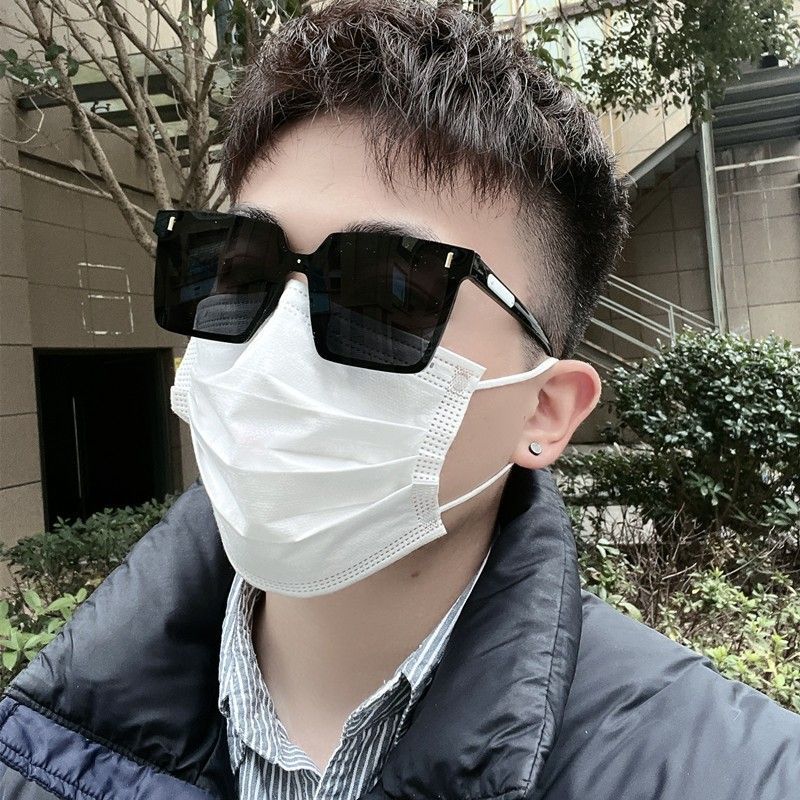 眼睛男士太阳镜开车用方形墨镜男人专用防紫外线偏光眼镜女高级感