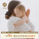 新生婴儿拍嗝巾薄款宝宝纱布纯棉垫肩防吐拍奶口水巾夏季抑菌柔软