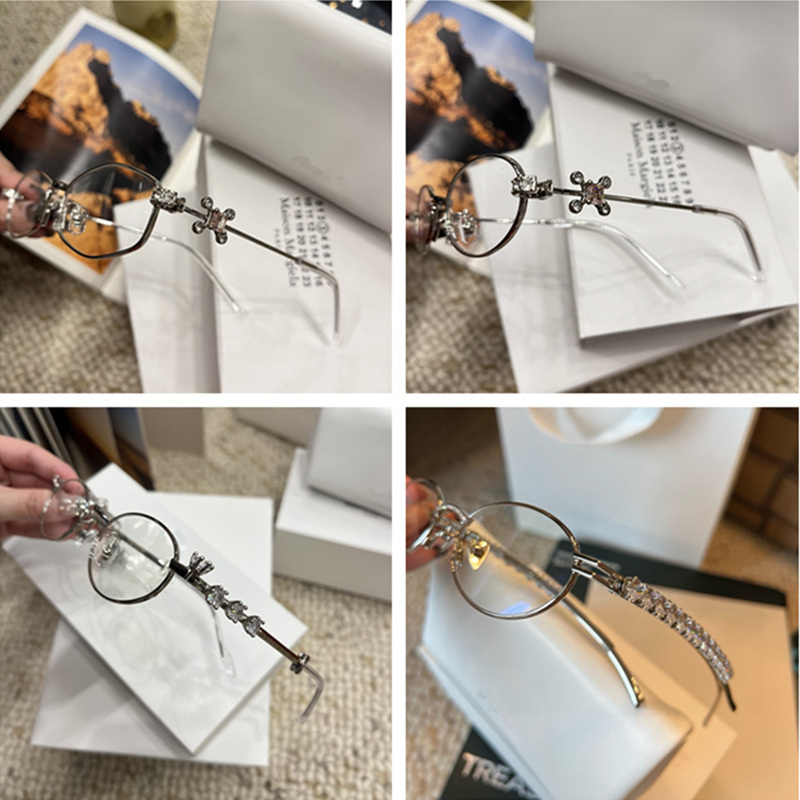 Jennie珠宝GM无框眼镜钛架马吉拉