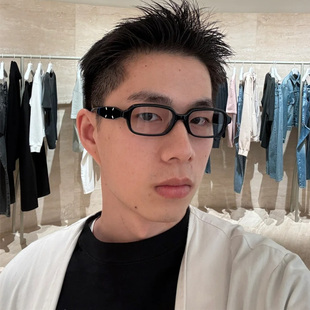 2026新马吉拉联名GM眼镜框男近视眼镜架女防蓝光韩版 素颜镜MM210