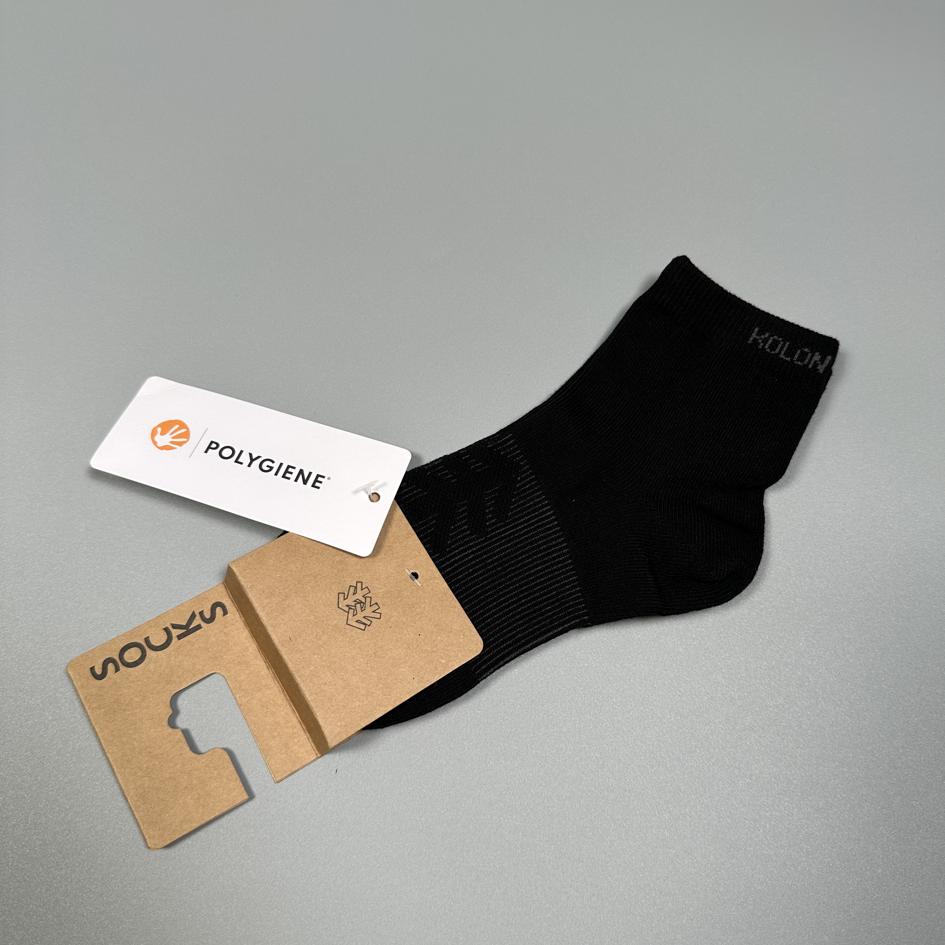 KOLON SPORT可隆 运动休闲个性时尚潮流百搭短袜 男女同款