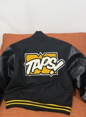 纯正 老款 西山WT VARSITY MELTON TOON元旦限定羊毛棒球服夹克