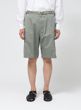 25SS小紫Chino Cargo Pocket Field Shorts N25SD095宽松工装短裤