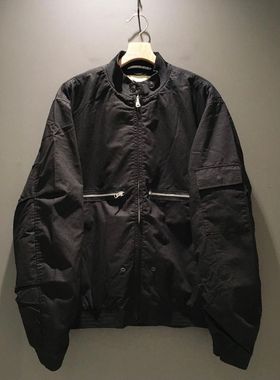 独家SSZ PARASITE ZIP WEP原创日系立领拉链军事工装机能夹克外套