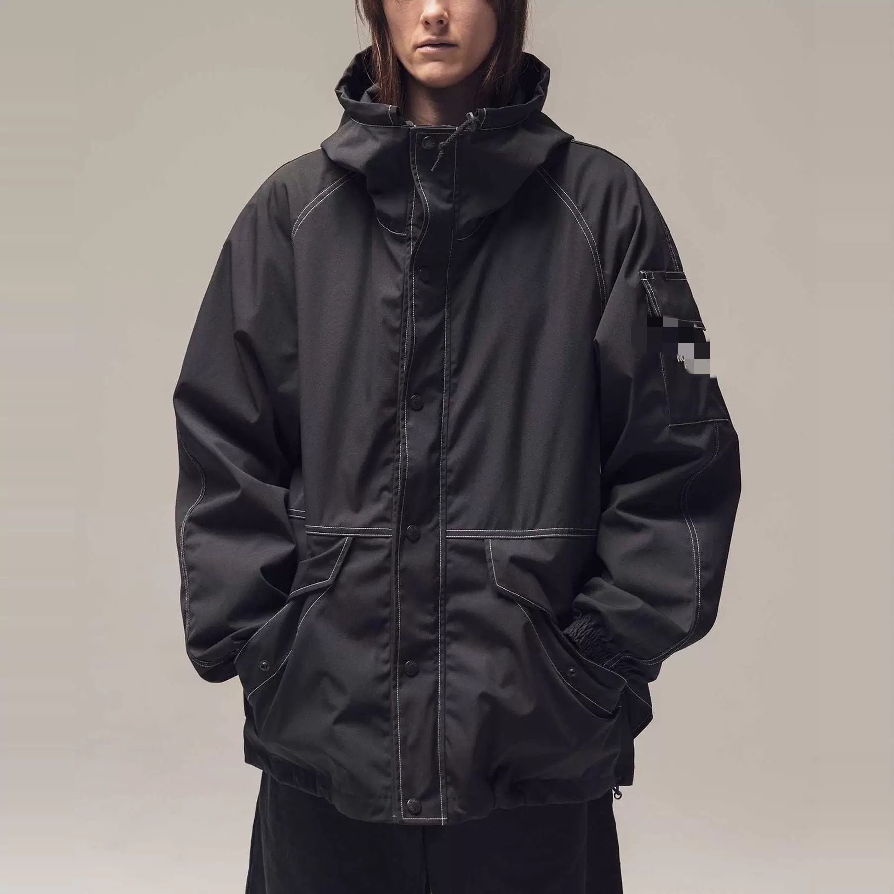 25新款  紫色标MT联名别注65/35FILED PARKA连帽防水猎装夹克男女