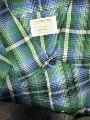 Green Plaid Is Missing Black Main Mark and White Main Mark and Wash Mark
