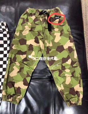 迷彩全棉水洗女童裤子爆款推荐