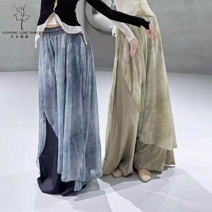 古典舞服装飘逸阔腿裤中国舞演出服2025年新款舞蹈裤现代舞练功服,运动/瑜伽/健身/球迷用品,古典舞服,淘宝优惠券,粉丝福利购,淘宝优惠卷