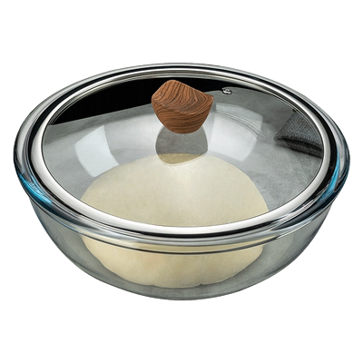 家用钢化玻璃和面盆带盖食品级