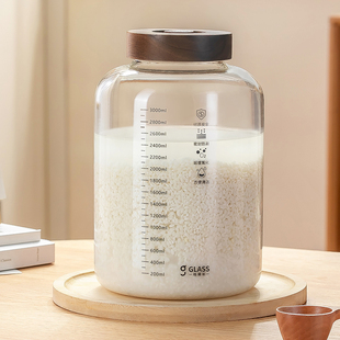 泡酒玻璃瓶密封甜酒坛储存白酒容器醪糟米酒酿酒罐专用发酵瓶空瓶