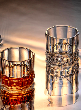 威士忌酒杯洋酒杯子水晶玻璃创意古典家用啤酒高档高端酒具套装