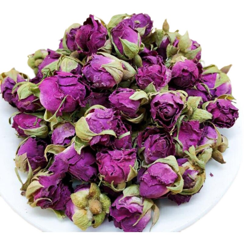 新疆和田沙漠玫瑰花500g包邮当年新花干花雷于田玫瑰重瓣红玫瑰