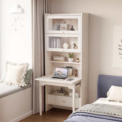 实木书桌柜点电脑桌家用小户型