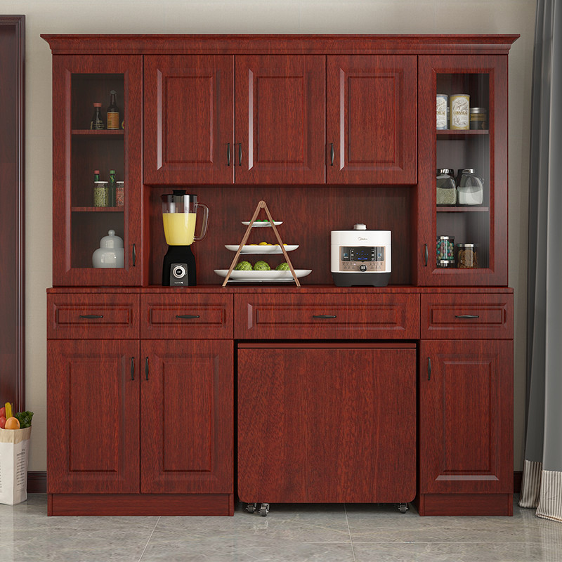 定制饭厅客厅新中式餐边柜酒柜