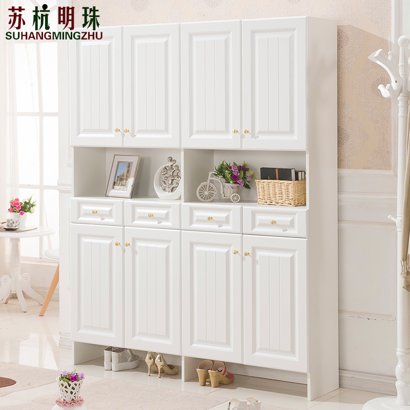 入户鞋柜家用门口楼道走廊实木