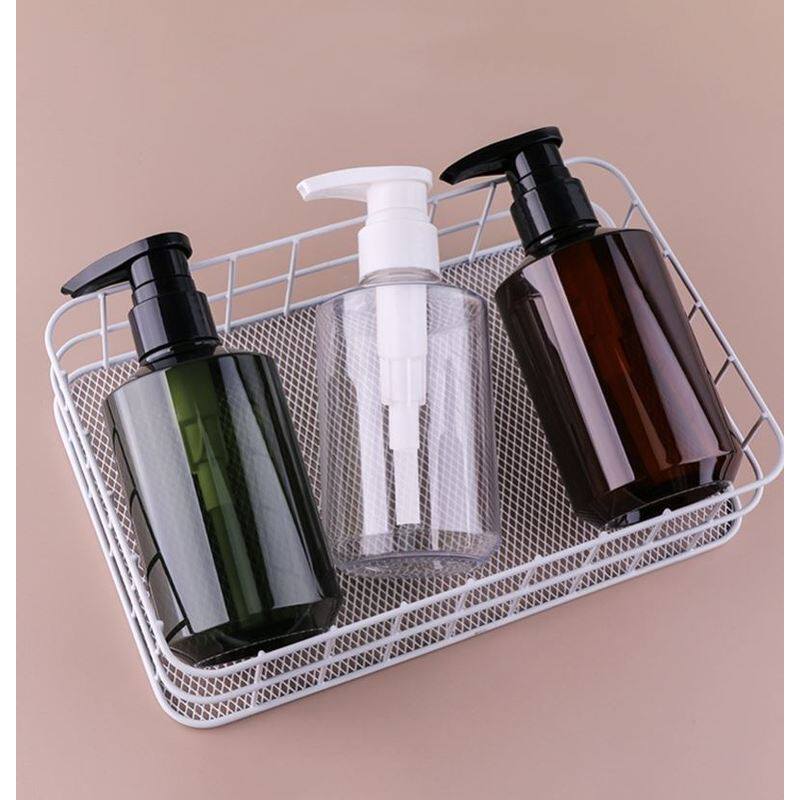 身体乳分装瓶300ml500ml斜肩塑料瓶洗发水瓶护发素瓶 沐浴露瓶