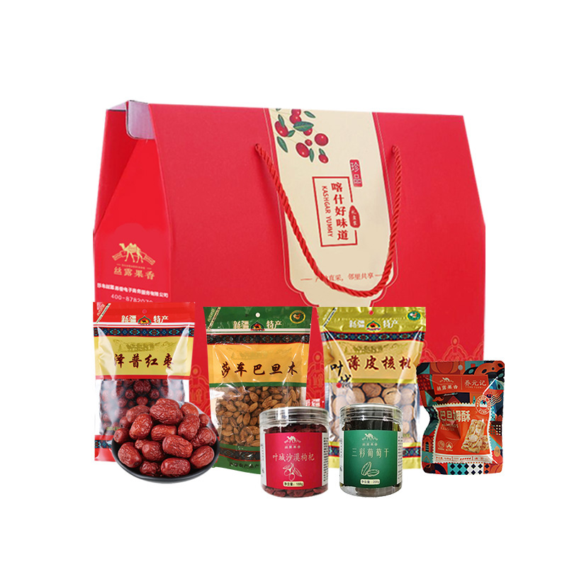 丝露果香纷心语礼盒坚果零食