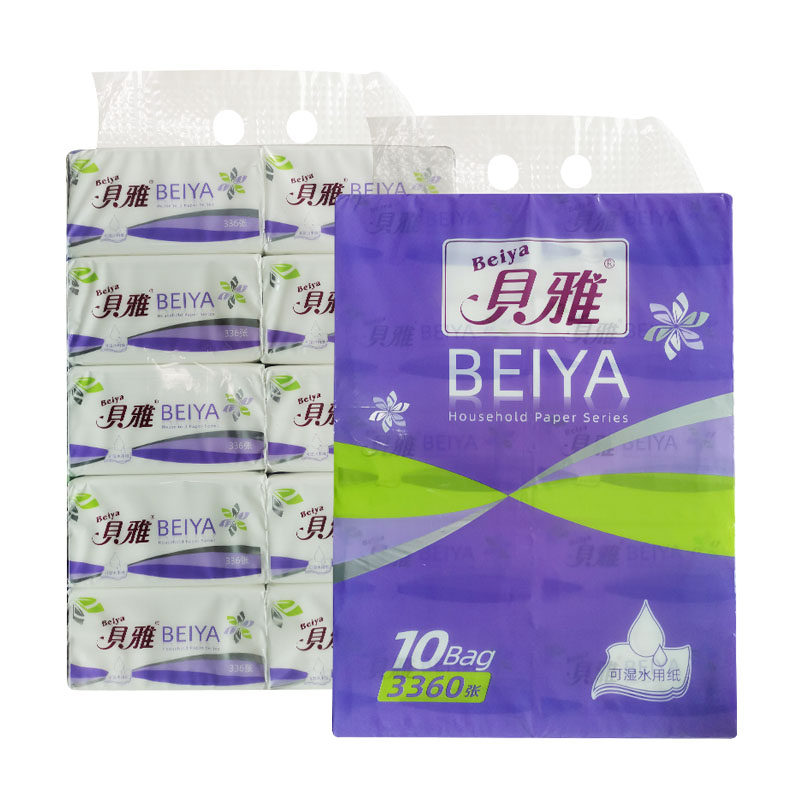 九九香贝雅10包336张可湿水抽纸4层家庭软抽式面巾纸酒店办公纸巾,洗护清洁剂/卫生巾/纸/香薰,抽纸,淘宝优惠券,粉丝福利购,淘宝优惠卷