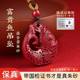 马年本命年礼物正品 朱砂吊坠富贵鱼项链锦鲤男女挂坠年年有鱼挂件