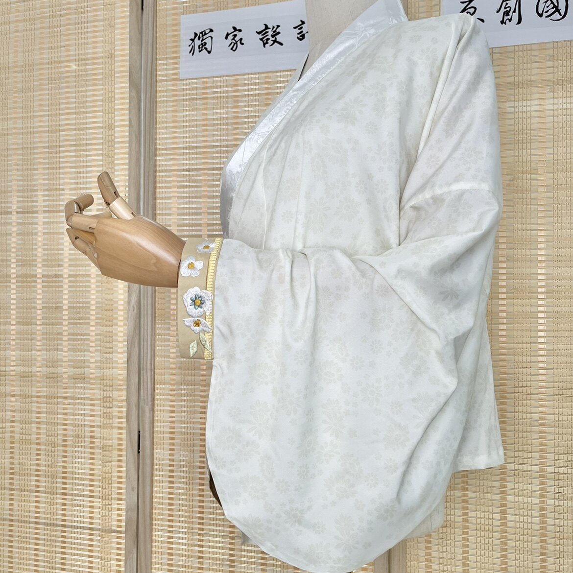 正品原创胖mm大码明制汉服女交领琵琶袖中衣上衣内搭打底夏季女款图片