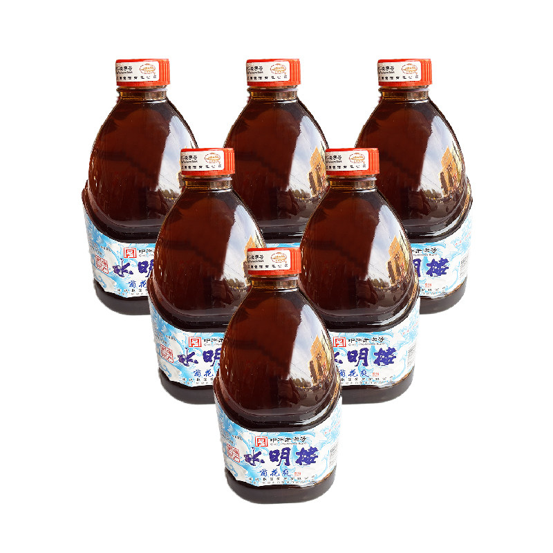 水明楼特产正宗白蒲2.5l*6桶黄酒