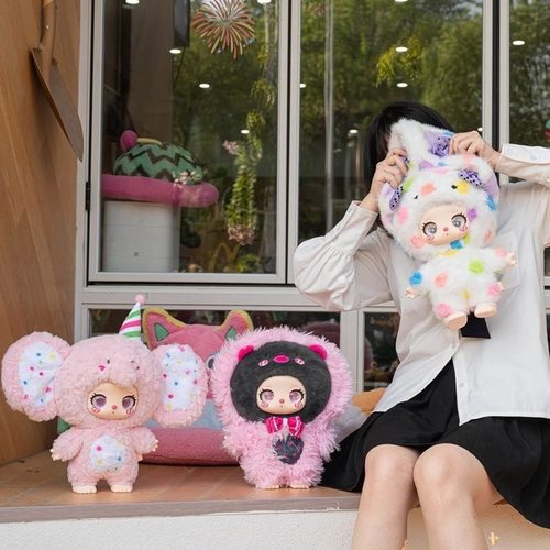 正版Liila莉拉600%体毛绒盲盒