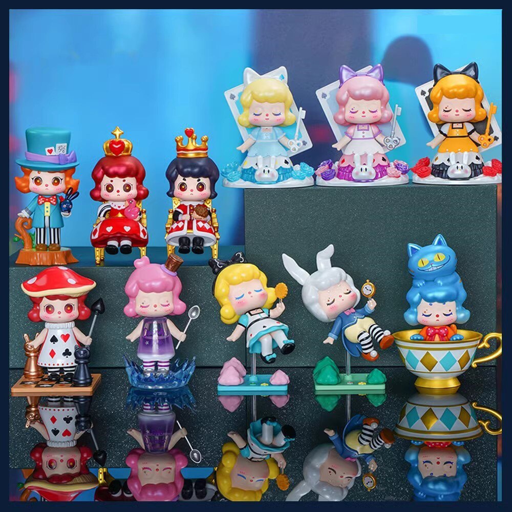正版magi麦琪爱丽丝梦游仙境系列潮玩公仔玩具摆件手办盲盒