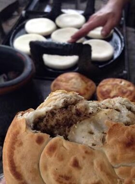 绿和祥福  霍州烧饼 小茴香咸味 特色小吃  十个装
