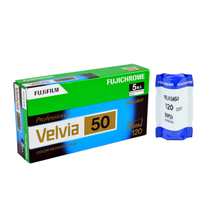 富士 FUJI Velvia RVP 50 120 50度 专业 彩色 反转片 正片 26.11