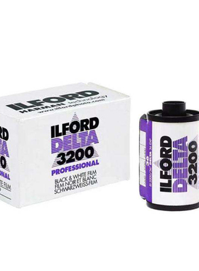 英国依尔福 ILFORD 伊尔福 delta3200黑白胶片135 120 胶卷 27.6