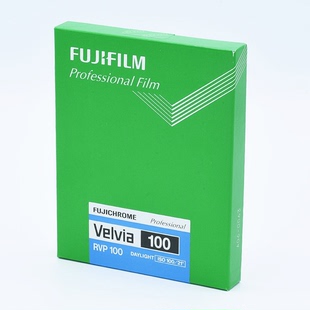 富士 Velvia RVP 100 4X5 彩色正片 大画幅页片 反转片 2027.6