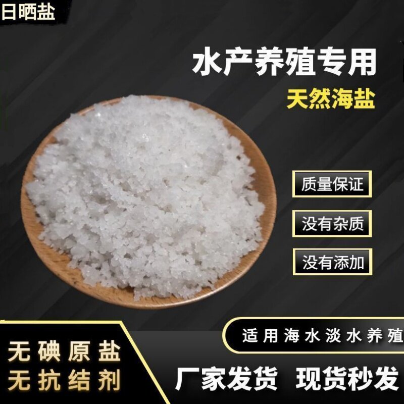 水产养殖锦鲤观赏鱼专用海盐1斤