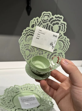宜家希科斯特小圆蜡烛托金属