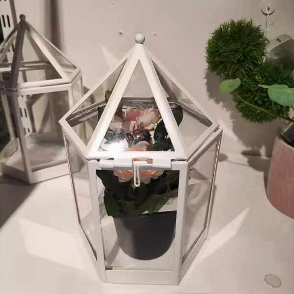 IKEA宜家斯台克温室植物展示架手办纪念品陈列架收纳展示盒子特价