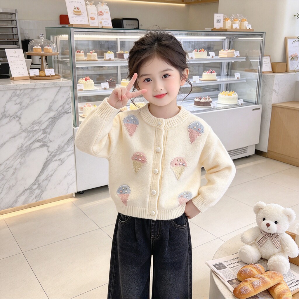 婴幼儿童时髦韩版洋气女宝宝上衣