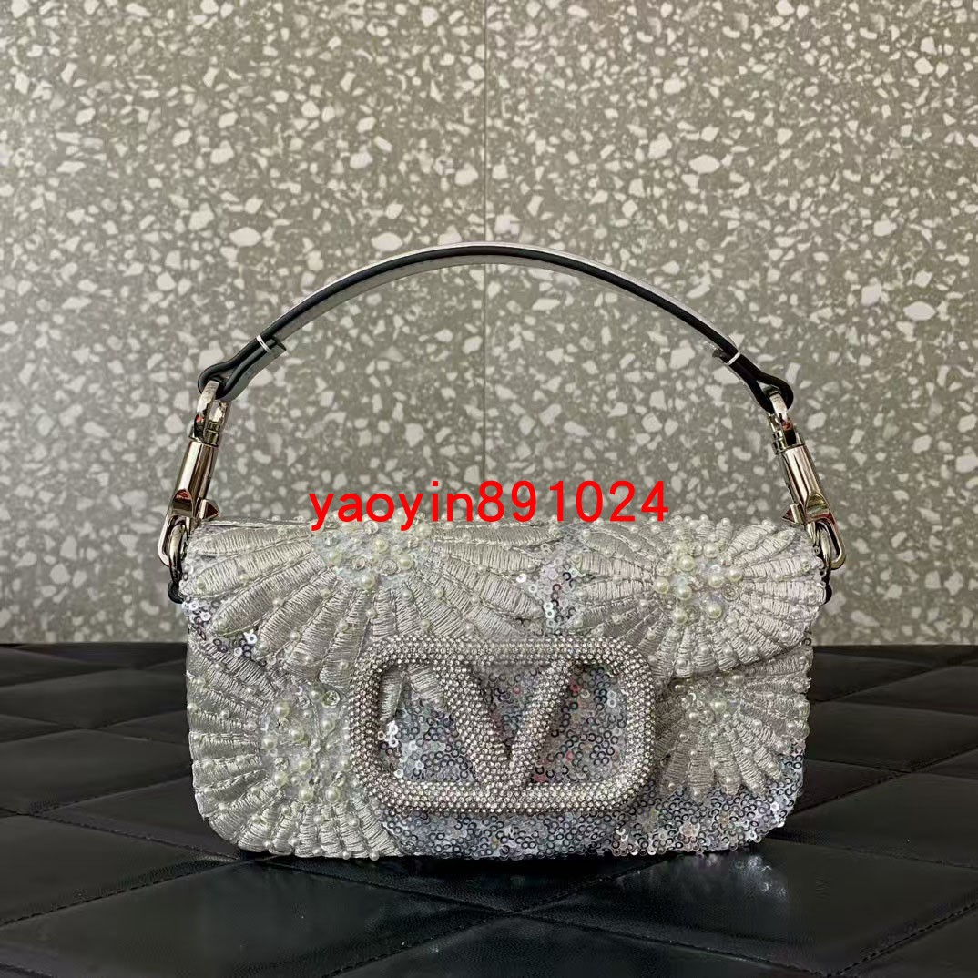 2025新款真皮女式水晶刺绣手提包时尚休闲百搭牛皮百搭手工单肩包