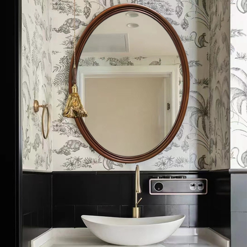 浴室镜锦秀家居饰品法式浴室镜