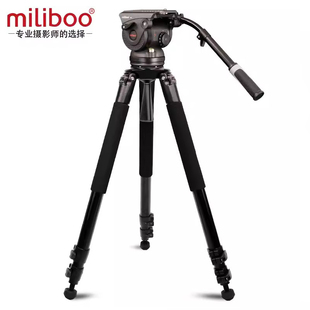 miliboo M8L M8T 米泊 电影级稳定拍摄铝合金 碳纤维三脚架100mm碗口液压云台套装