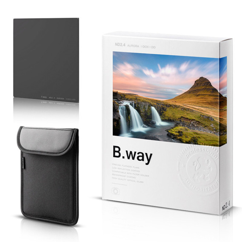 way兰道100x100mm中灰渐变nd减光镜抗光害镜保护镜滤镜风光摄影