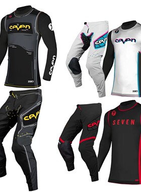 SEVEN 2025新款骑行服三件套摩托车越野骑行套装透气速干