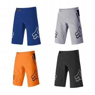 FOX摩托车专用越野裤速降短裤山地自行车裤子夏季透气速干骑行裤
