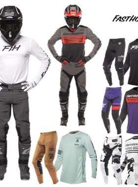 fasthouse 2025新款摩托速降服越野摩托车高端长袖骑行服透气速干