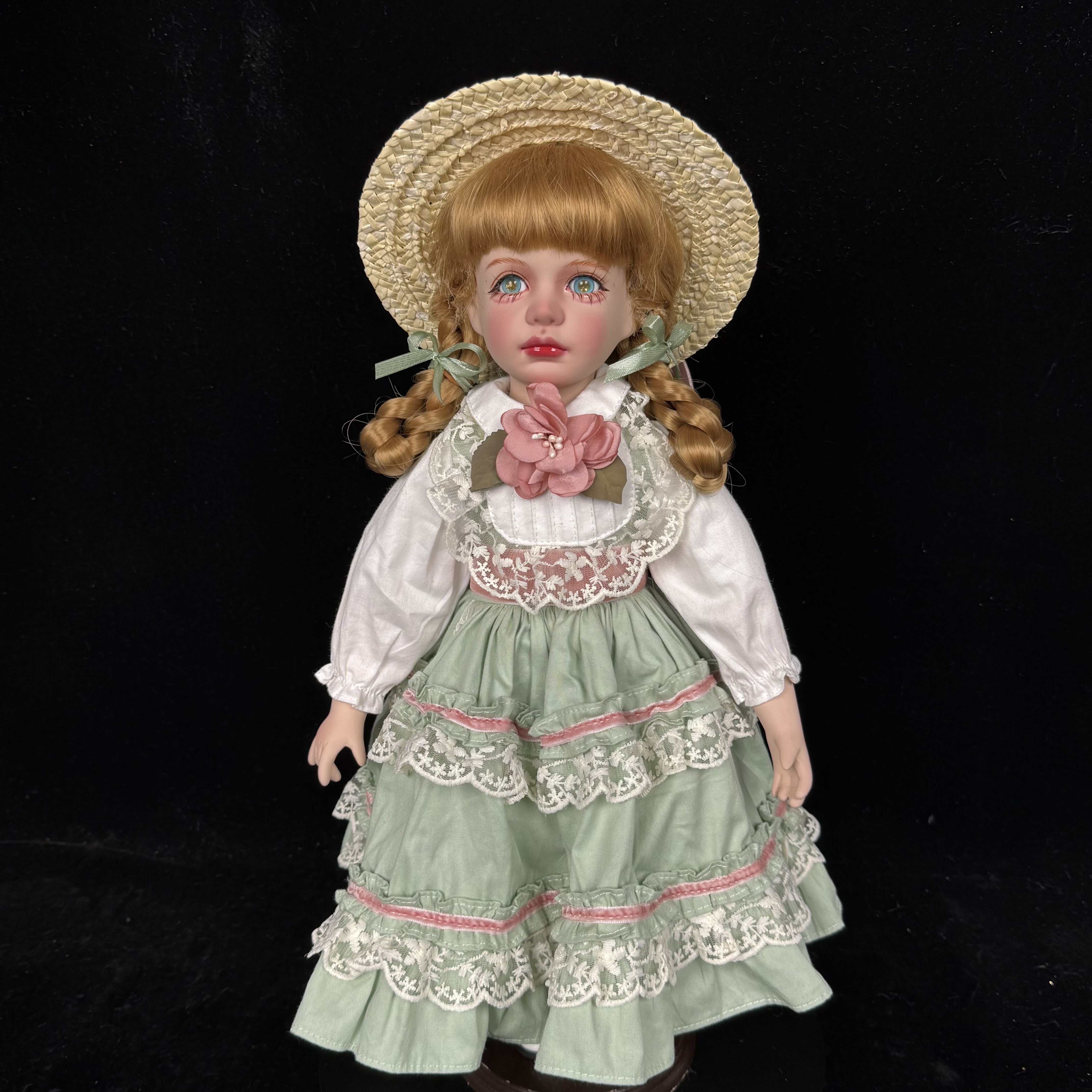 原创陶瓷娃娃仿真洋娃娃换装娃娃节日礼物家居摆件陪伴玩偶