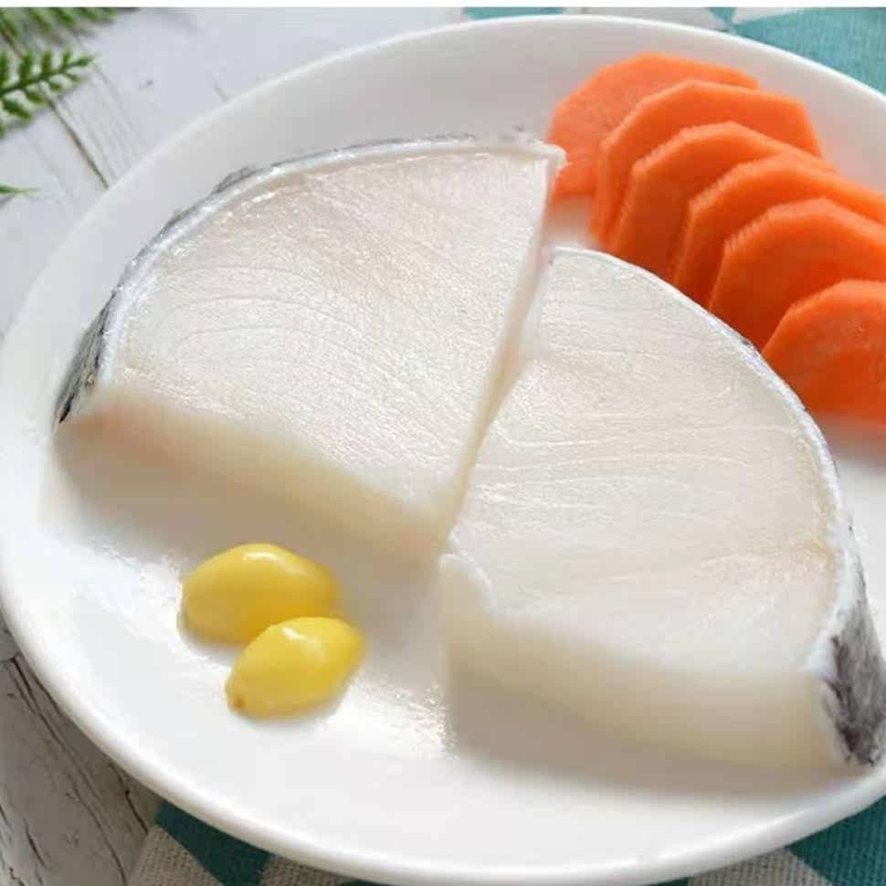 法国银鳕鱼新鲜宝宝辅食深海鱼整条中段鳕鱼片雪鱼排婴儿银鳕鱼块