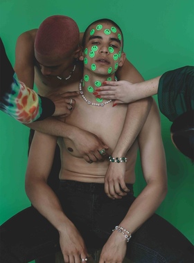 VEERT Green Onyx Freshwater Pearl Bracelet 珍珠玛瑙手链